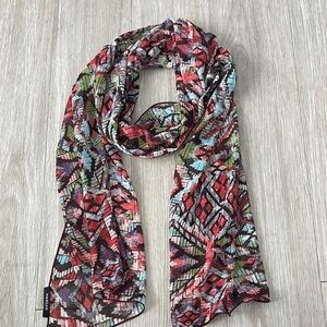 Morgan & Co. Multicolor Geometric Scarf